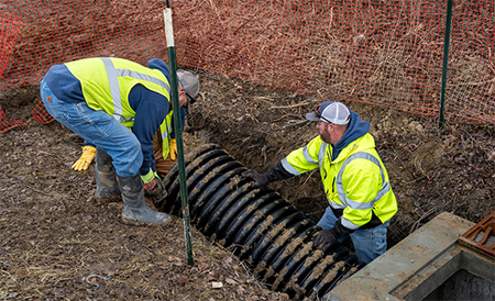 Men working